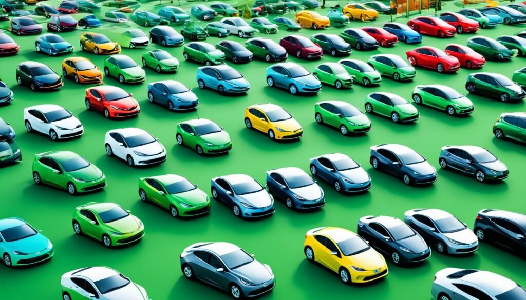 Understanding the Spectrum of Green Cars